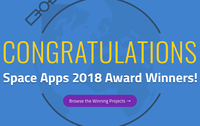 Space Apps 2018 Global Winners Announced