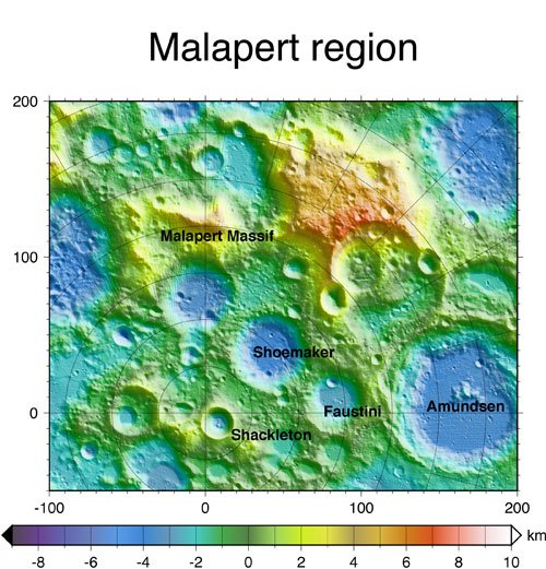 Malapert Region of SouthPole is first candidate, but has high risk on Landing. :-)
