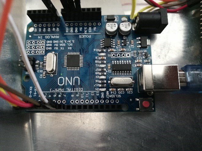 arduino used in our prototype