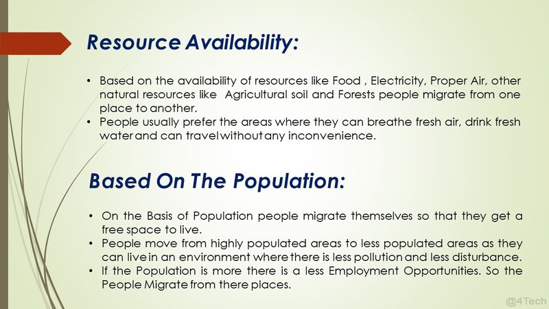 Resource and Availability