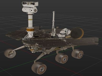 Rover Model - Resource from NASA. This is the model that we use for the scenerios of Moon and Mars