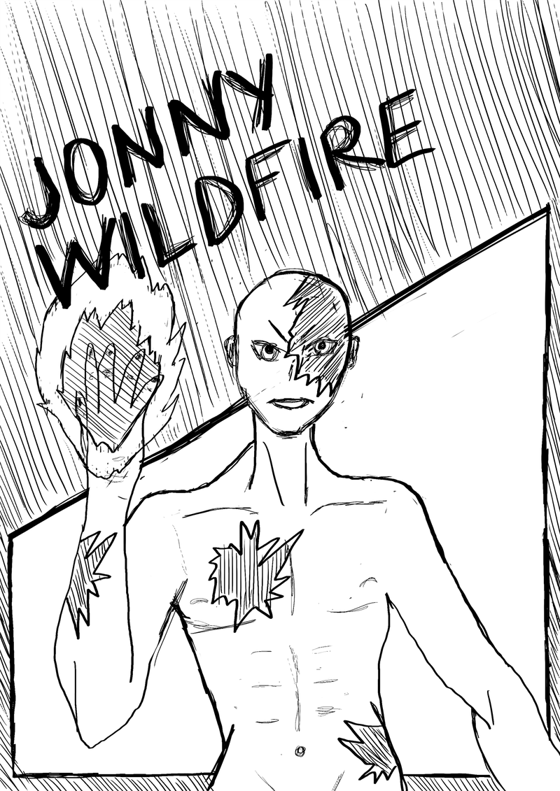 the first villain - Jonny Wildfire