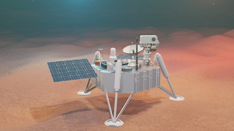 This is our new lander design! 