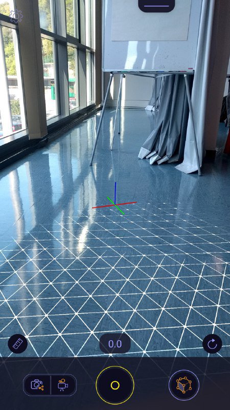 AI cuts the surface in sections to be able to determine the position of the damage