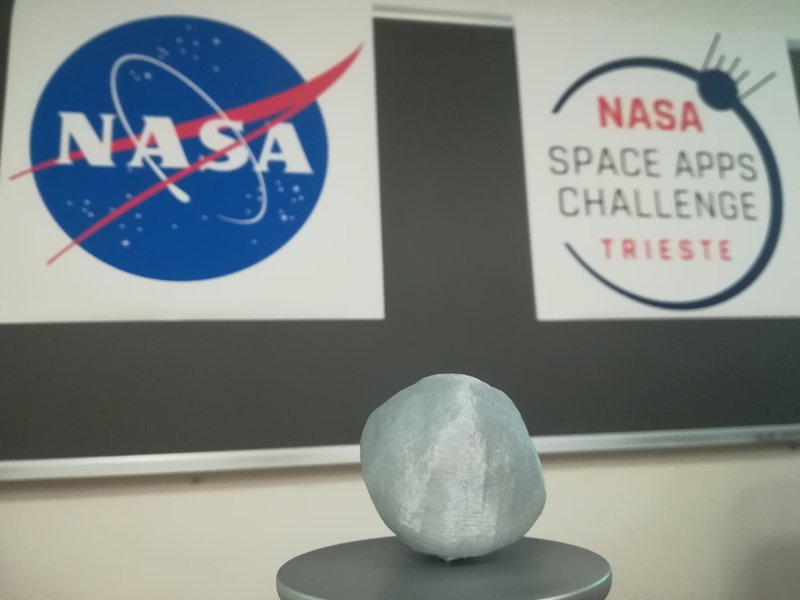 Our little Bennu printed in 3D