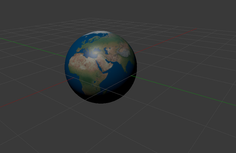 i use python to generate 3D earth model and mapping it
