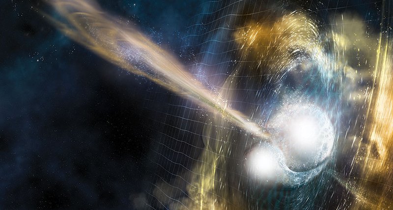 NEUTRON STAR . Reference :https://www.sciencenews.org/article/neutron-star-collision-top-science-stories-2017-yir